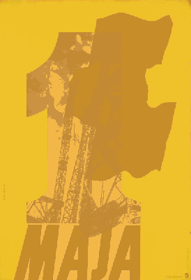 Plakat z obrazkiem 1 Maja